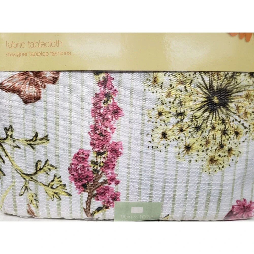 Printed Fabric Tablecloth,60x102
